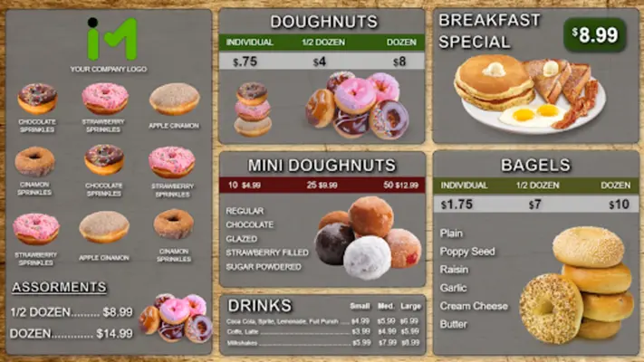 Interactive Menus android App screenshot 3